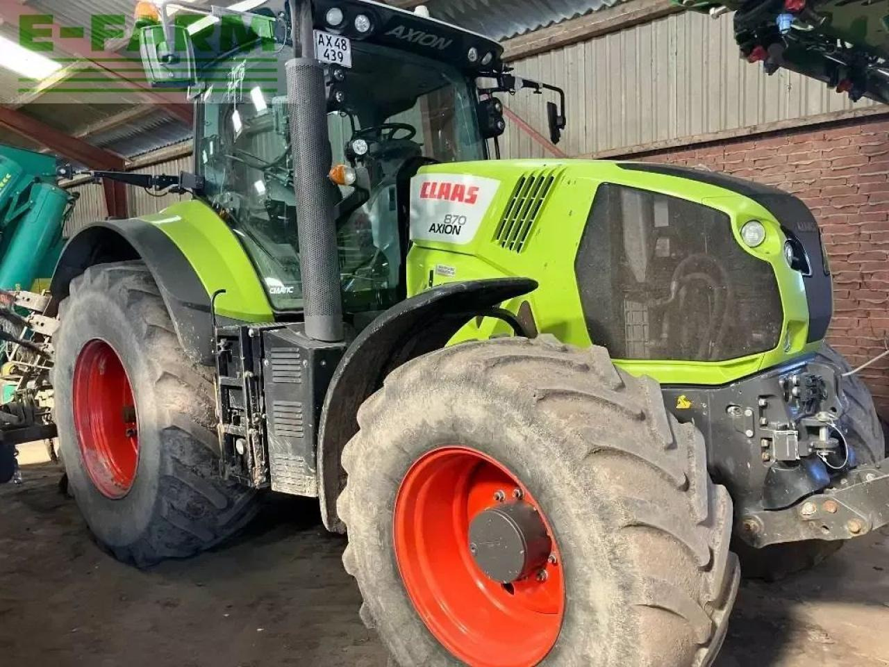CLAAS axion 870 cmatic CMATIC - Trator: foto 1 CLAAS axion 870 cmatic CMATIC - Trator: foto 1