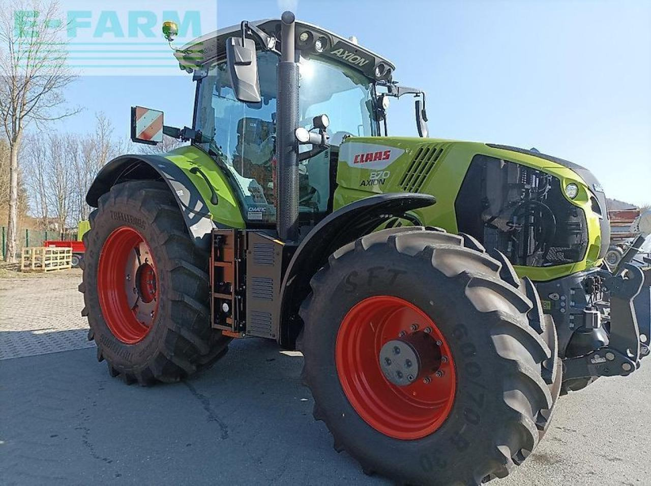 CLAAS axion 870 cmatic / cebis CMATIC CEBIS - Trator: foto 4 CLAAS axion 870 cmatic / cebis CMATIC CEBIS - Trator: foto 4