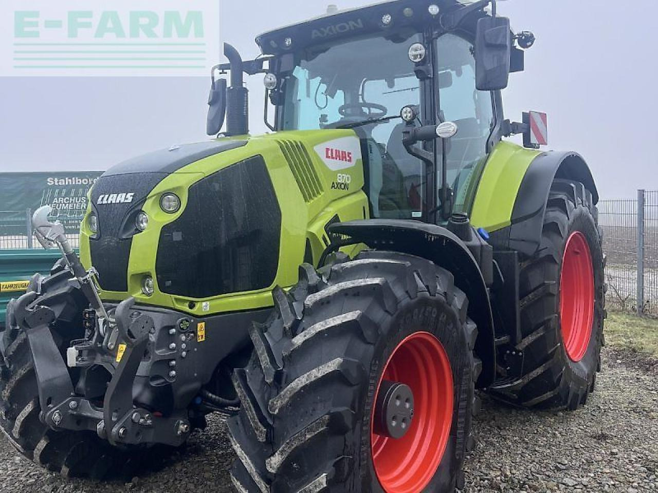 CLAAS axion 870 cmatic cebis CMATIC CEBIS - Trator: foto 1 CLAAS axion 870 cmatic cebis CMATIC CEBIS - Trator: foto 1