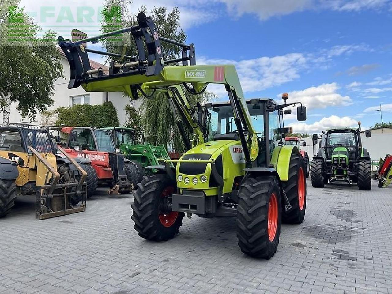 CLAAS celtis 446 plus rx + mailleux mx40-85 - Trator: foto 2 CLAAS celtis 446 plus rx + mailleux mx40-85 - Trator: foto 2