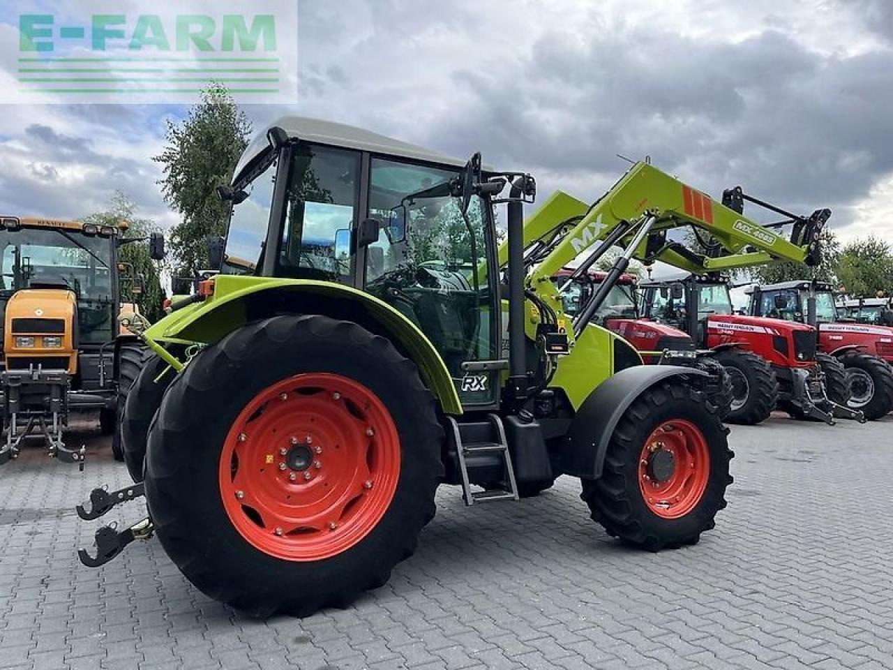CLAAS celtis 446 plus rx + mailleux mx40-85 - Trator: foto 5 CLAAS celtis 446 plus rx + mailleux mx40-85 - Trator: foto 5