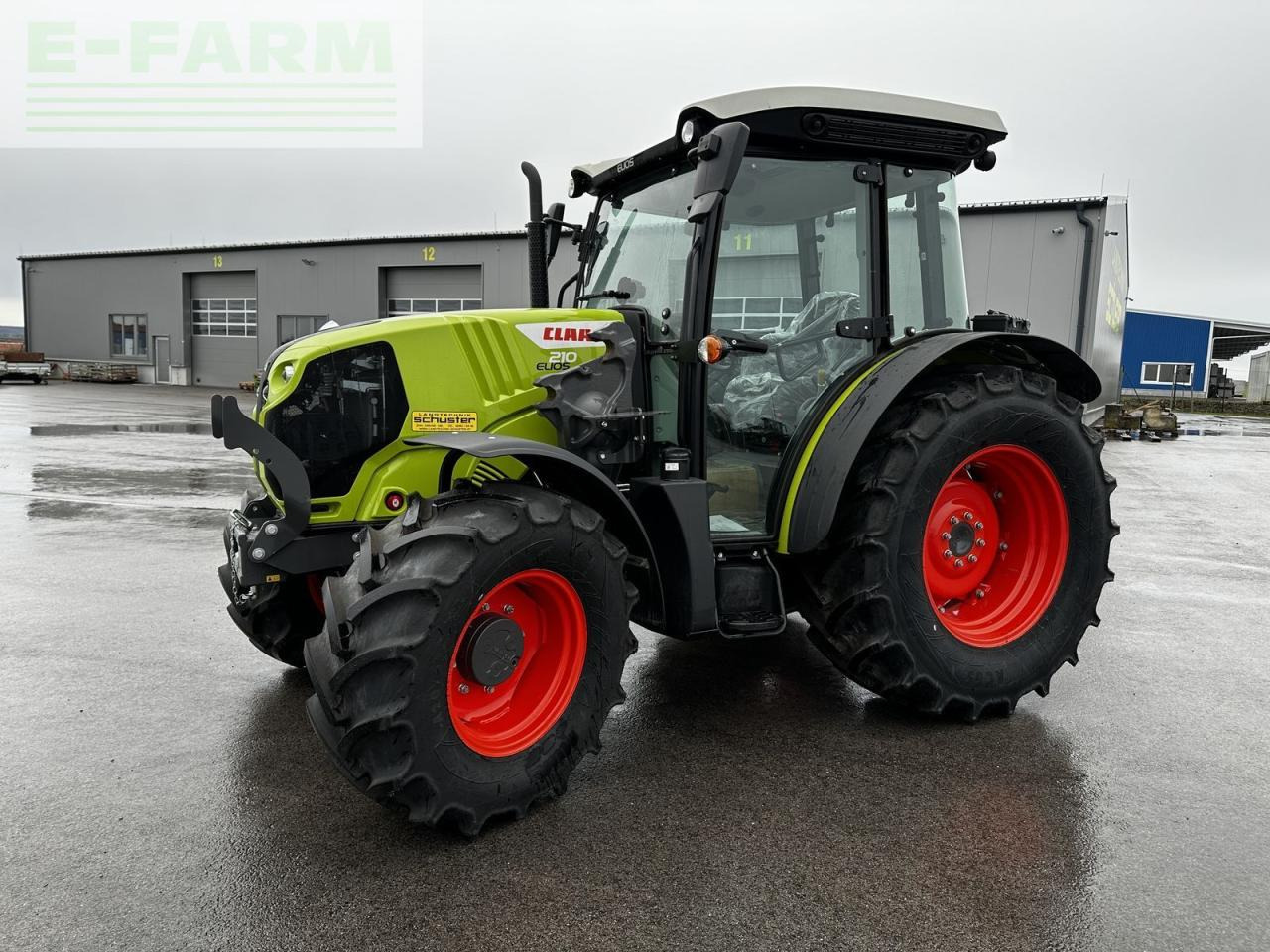 CLAAS elios 210 (kabine mit glasdach) - Trator: foto 1 CLAAS elios 210 (kabine mit glasdach) - Trator: foto 1