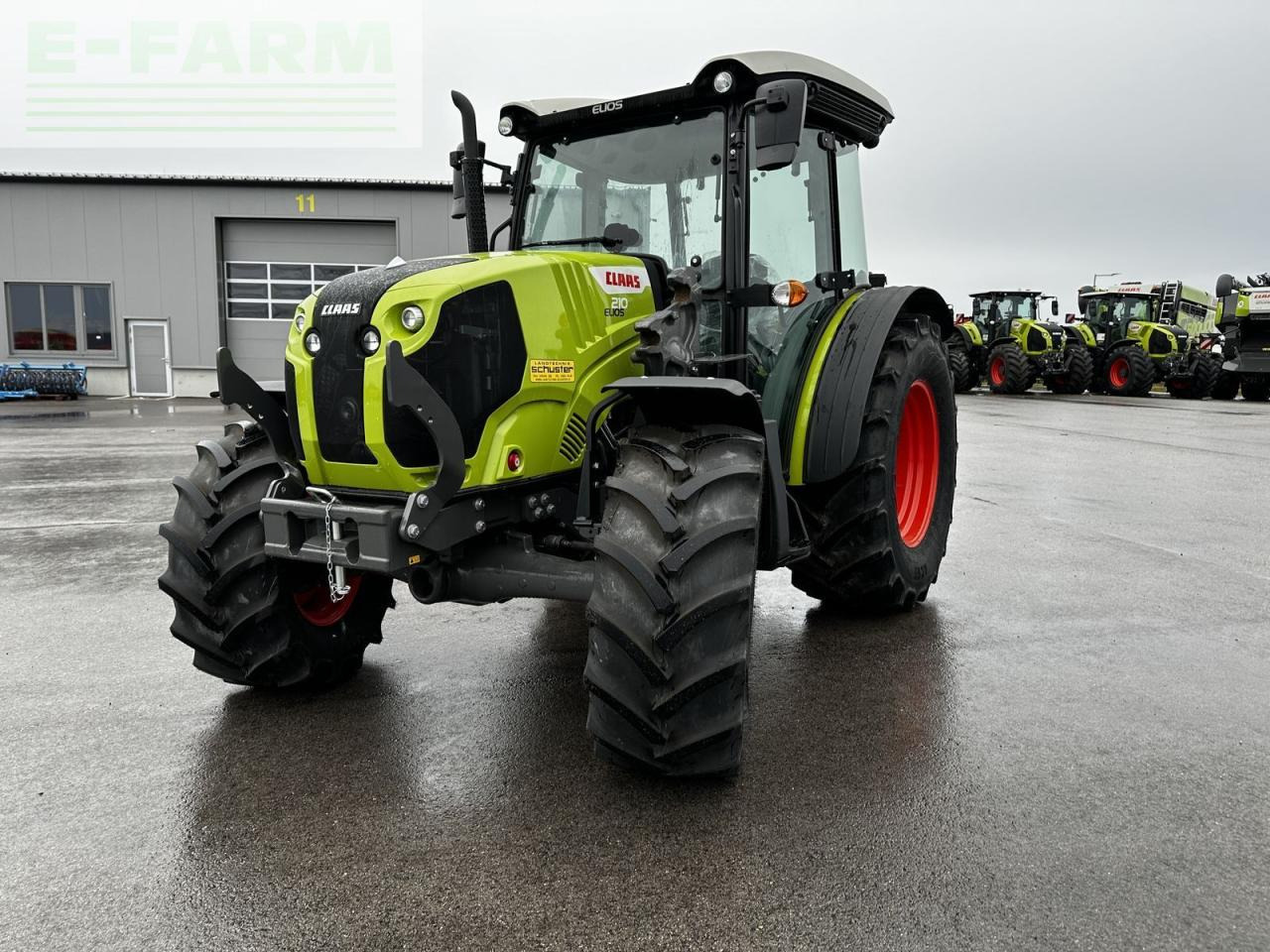 CLAAS elios 210 (kabine mit glasdach) - Trator: foto 2 CLAAS elios 210 (kabine mit glasdach) - Trator: foto 2