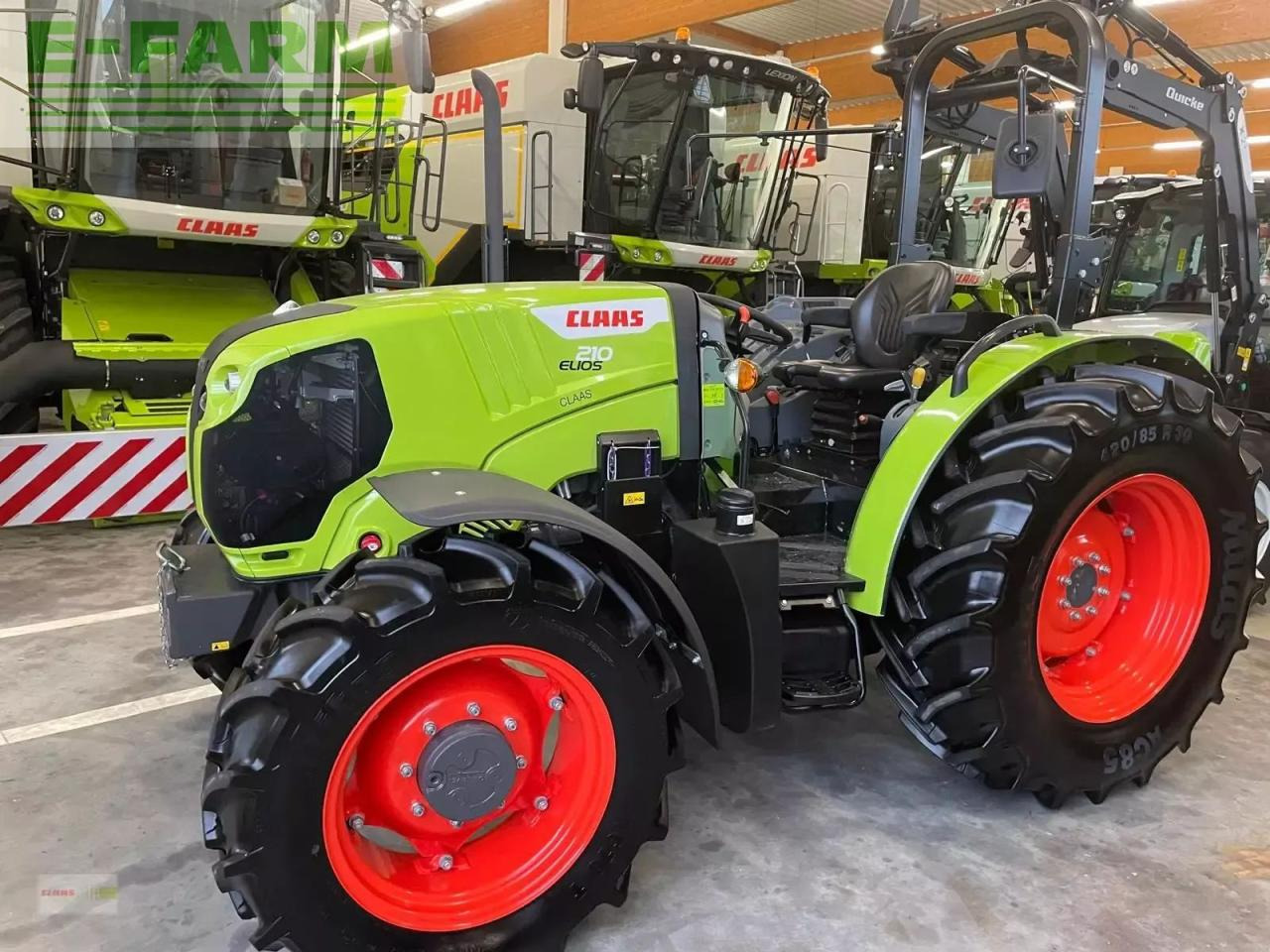 CLAAS elios 210 plattform - Trator: foto 2 CLAAS elios 210 plattform - Trator: foto 2