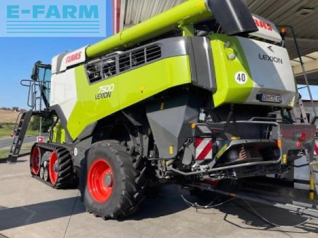 CLAAS gebr. mähdrescher lexion7500tt - Ceifeira debulhadora: foto 2 CLAAS gebr. mähdrescher lexion7500tt - Ceifeira debulhadora: foto 2