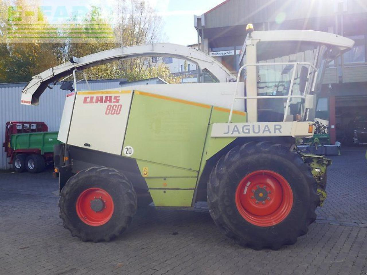 CLAAS jaguar 860 inkl. orbis 600 und pu 300 hd - Picadora de forragem automotriz: foto 4 CLAAS jaguar 860 inkl. orbis 600 und pu 300 hd - Picadora de forragem automotriz: foto 4