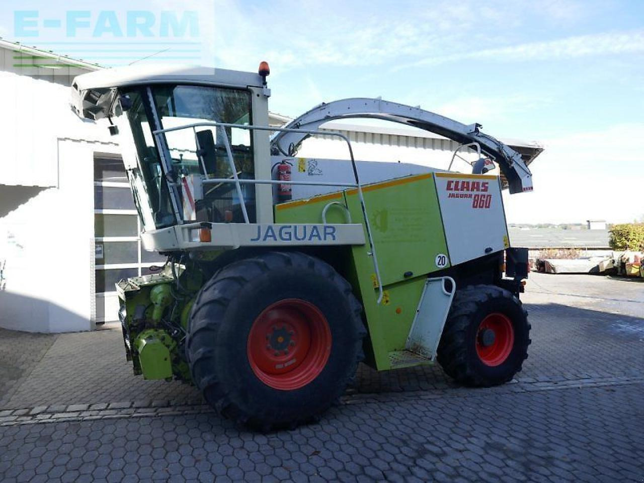 CLAAS jaguar 860 inkl. orbis 600 und pu 300 hd - Picadora de forragem automotriz: foto 1 CLAAS jaguar 860 inkl. orbis 600 und pu 300 hd - Picadora de forragem automotriz: foto 1