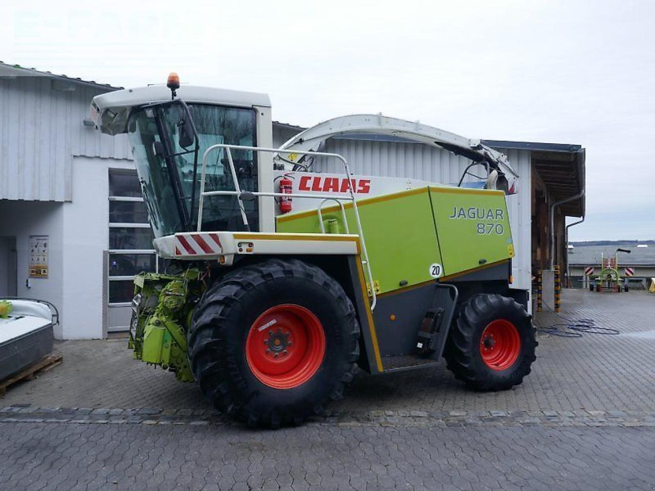 CLAAS jaguar 870 - Picadora de forragem automotriz: foto 1 CLAAS jaguar 870 - Picadora de forragem automotriz: foto 1