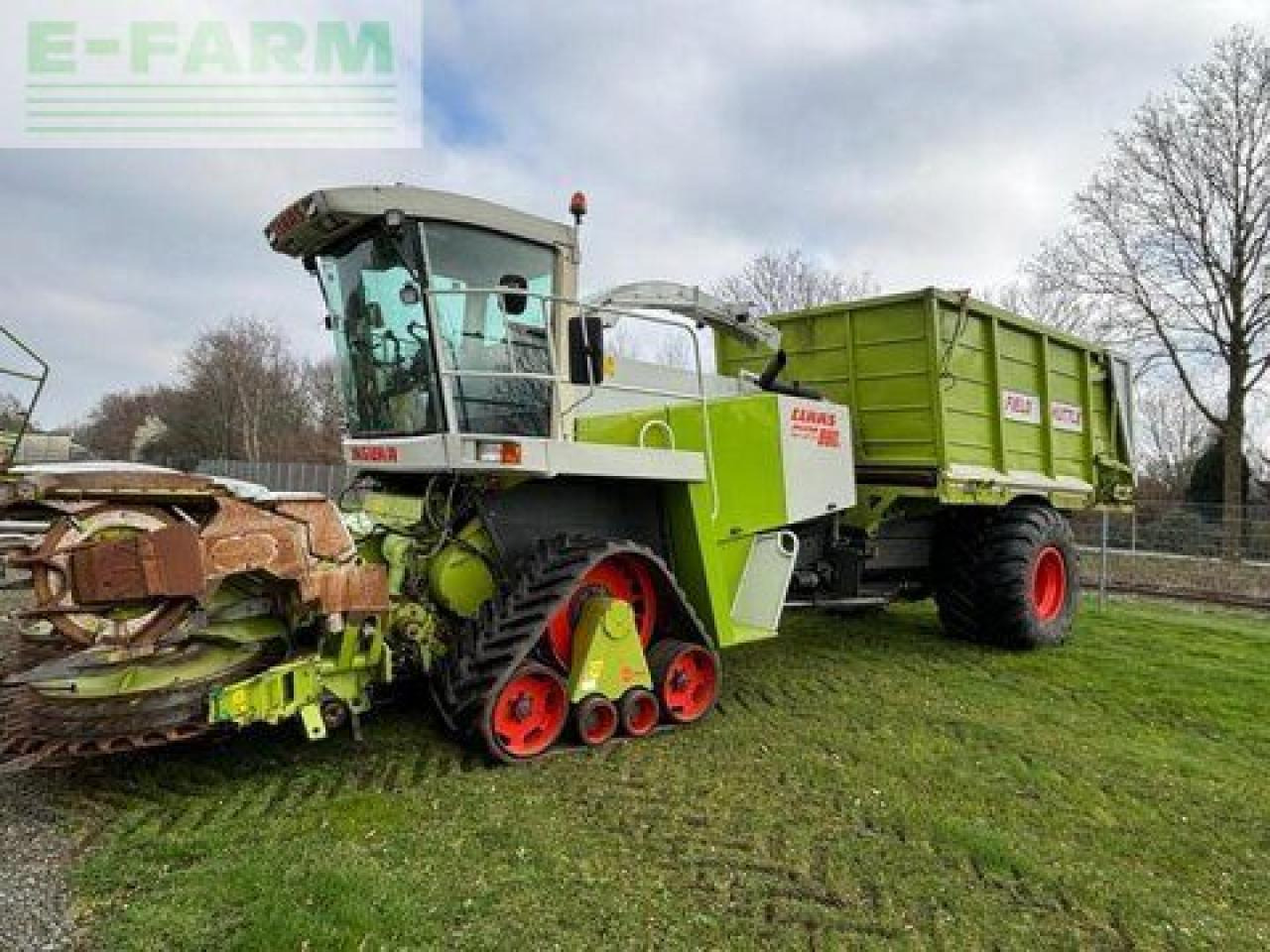 CLAAS jaguar 880 field shuttle, orbis 450 ts, raupe - Picadora de forragem automotriz: foto 3 CLAAS jaguar 880 field shuttle, orbis 450 ts, raupe - Picadora de forragem automotriz: foto 3