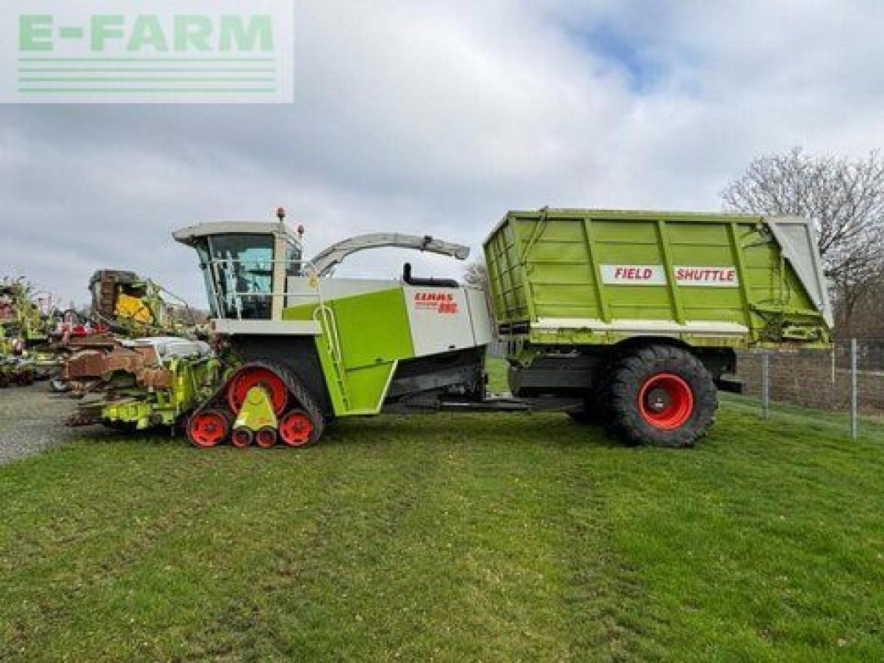 CLAAS jaguar 880 field shuttle, orbis 450 ts, raupe - Picadora de forragem automotriz: foto 2 CLAAS jaguar 880 field shuttle, orbis 450 ts, raupe - Picadora de forragem automotriz: foto 2