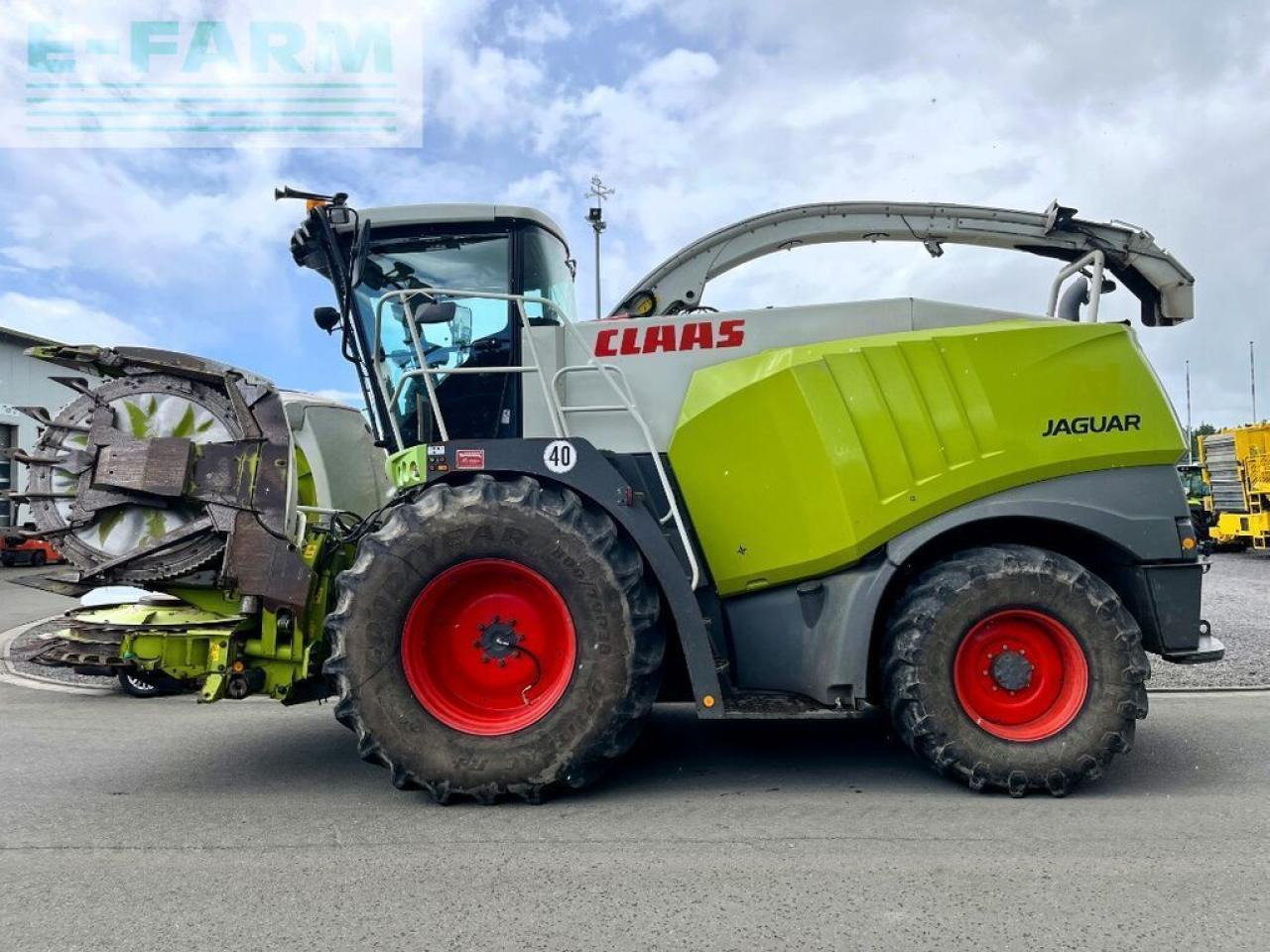 CLAAS jaguar 940 (494), orbis 600 ac ts pro, pick up 3 - Picadora de forragem automotriz: foto 2 CLAAS jaguar 940 (494), orbis 600 ac ts pro, pick up 3 - Picadora de forragem automotriz: foto 2