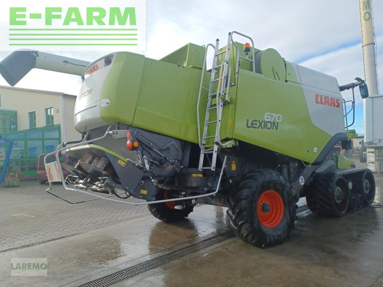 CLAAS lexion 670 tt terratrac v 900 - Ceifeira debulhadora: foto 3 CLAAS lexion 670 tt terratrac v 900 - Ceifeira debulhadora: foto 3