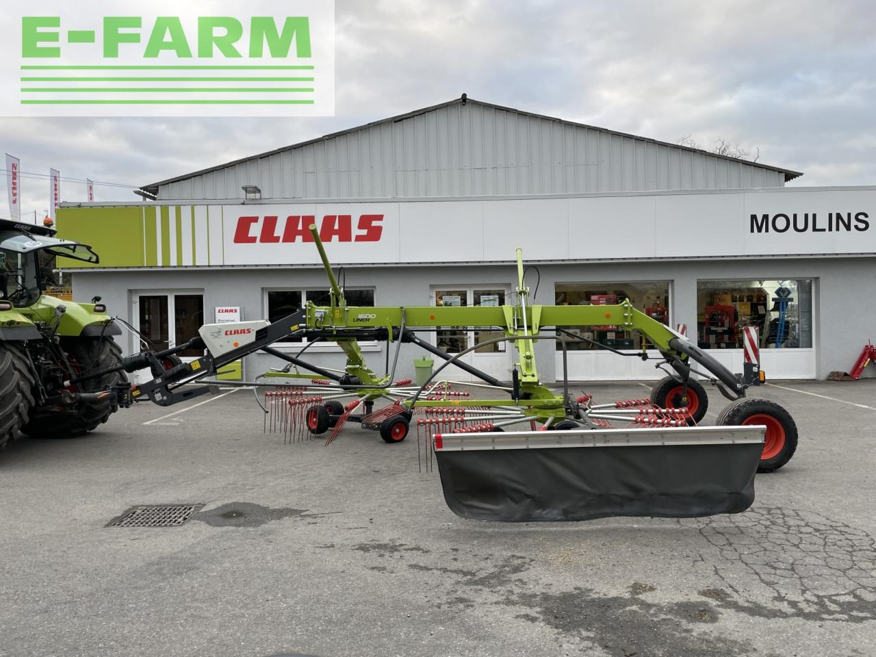 CLAAS liner 1600 - Ancinho enleirador: foto 2 CLAAS liner 1600 - Ancinho enleirador: foto 2