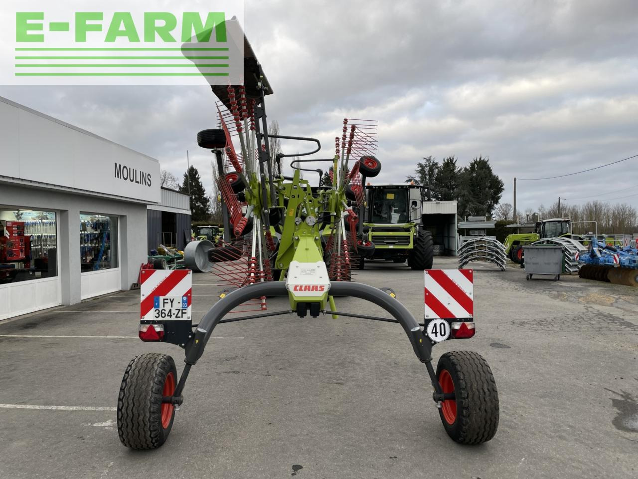 CLAAS liner 1600 - Ancinho enleirador: foto 5 CLAAS liner 1600 - Ancinho enleirador: foto 5