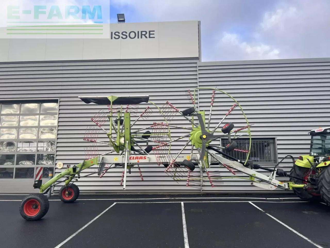 CLAAS liner 1650 twin (g00/010) - Ancinho enleirador: foto 2 CLAAS liner 1650 twin (g00/010) - Ancinho enleirador: foto 2