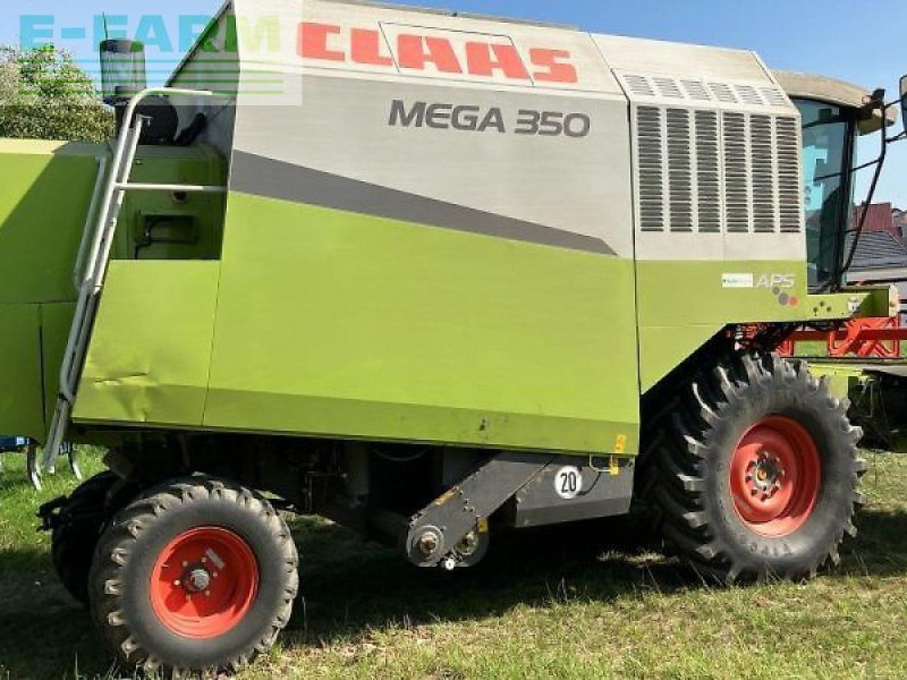 CLAAS mega 350 - Ceifeira debulhadora: foto 2 CLAAS mega 350 - Ceifeira debulhadora: foto 2