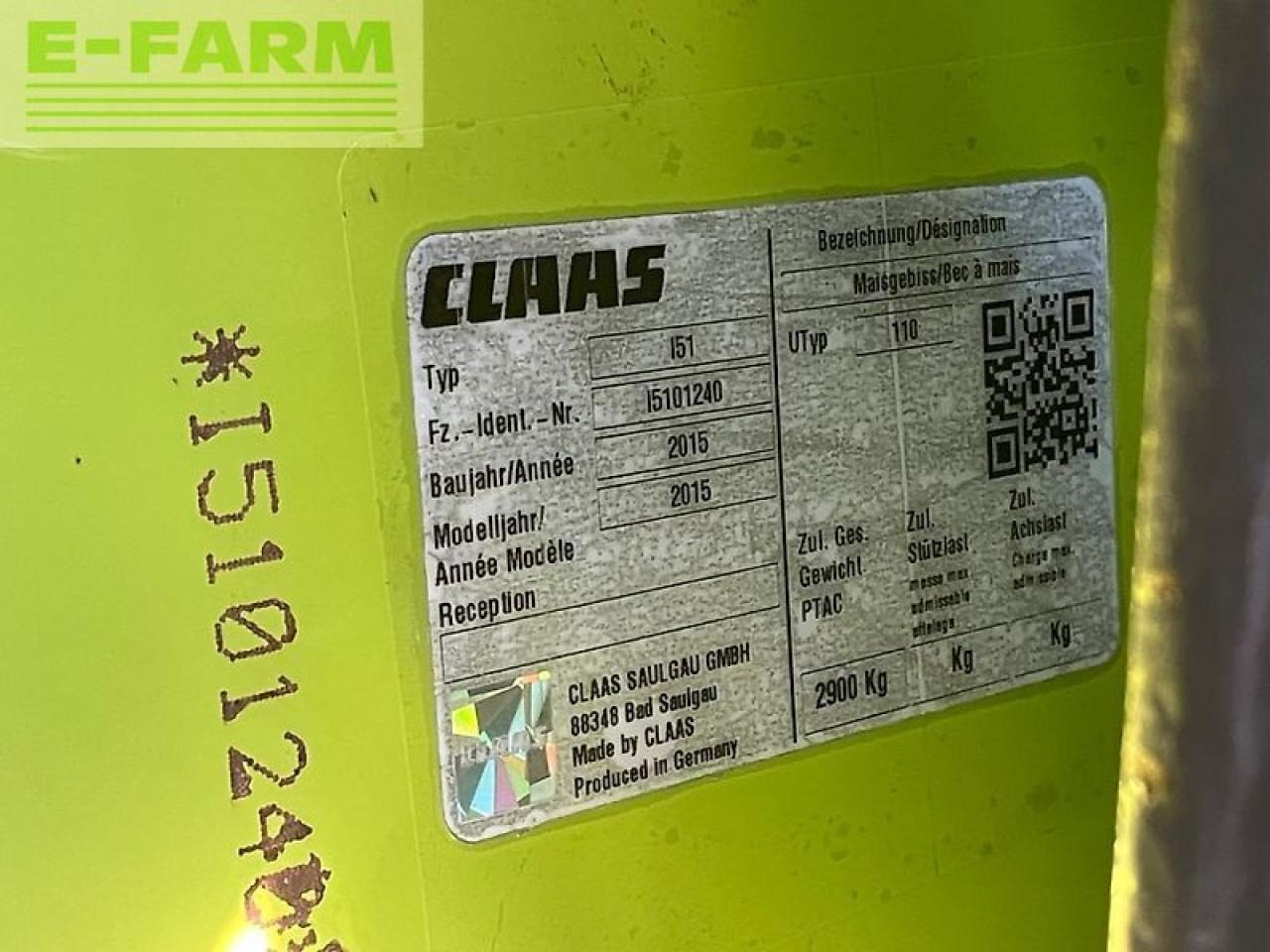 CLAAS orbis 600 - Acessórios para Colhedora de forragem: foto 4 CLAAS orbis 600 - Acessórios para Colhedora de forragem: foto 4