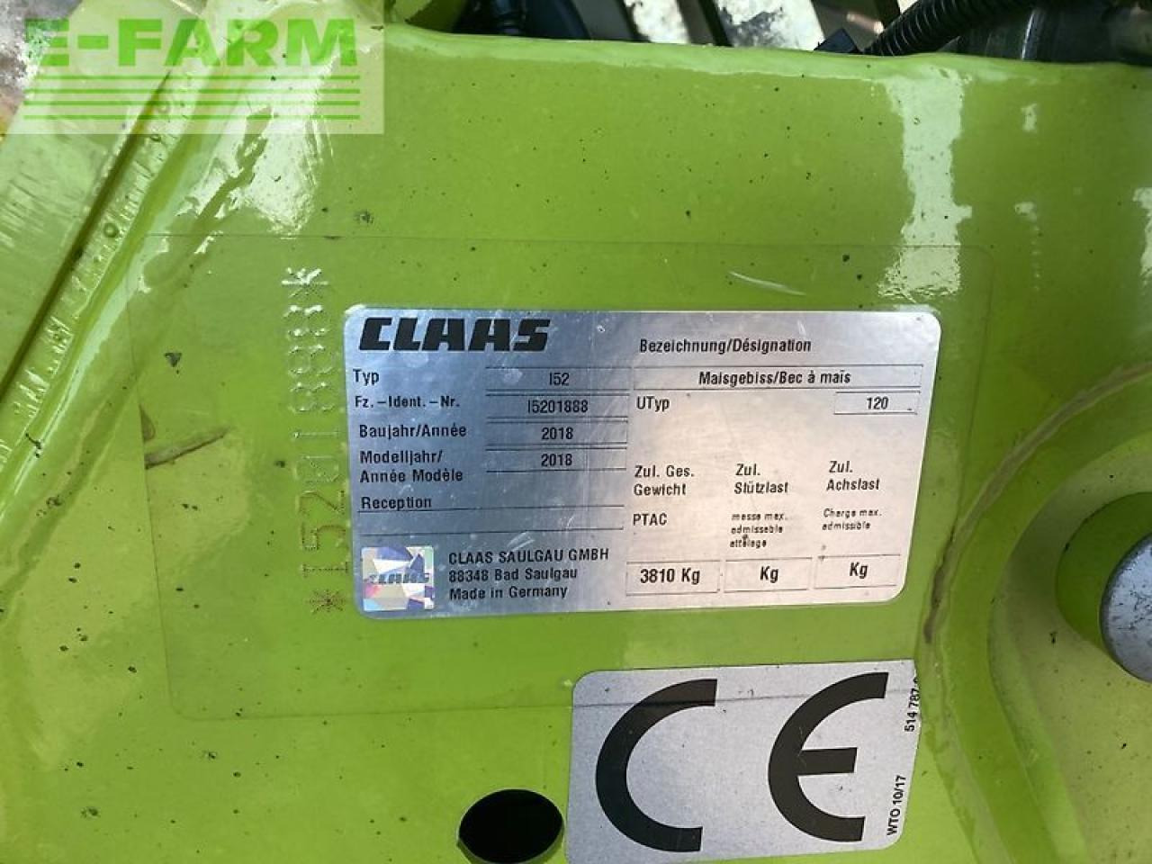 Acessórios para Colhedora de forragem CLAAS orbis 750: foto 10