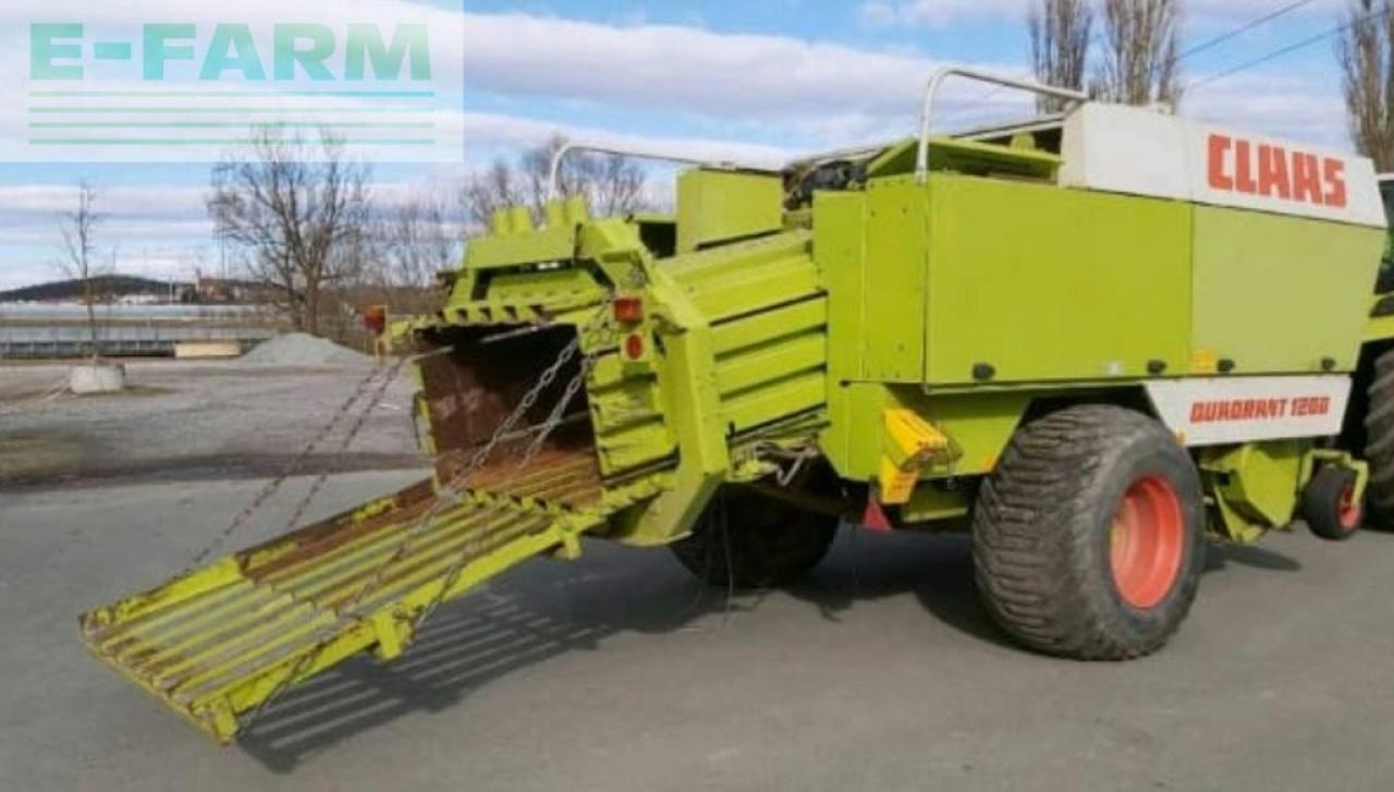 CLAAS quadrant 1200 lte - Enfardadeira de fardos quadrados: foto 1 CLAAS quadrant 1200 lte - Enfardadeira de fardos quadrados: foto 1