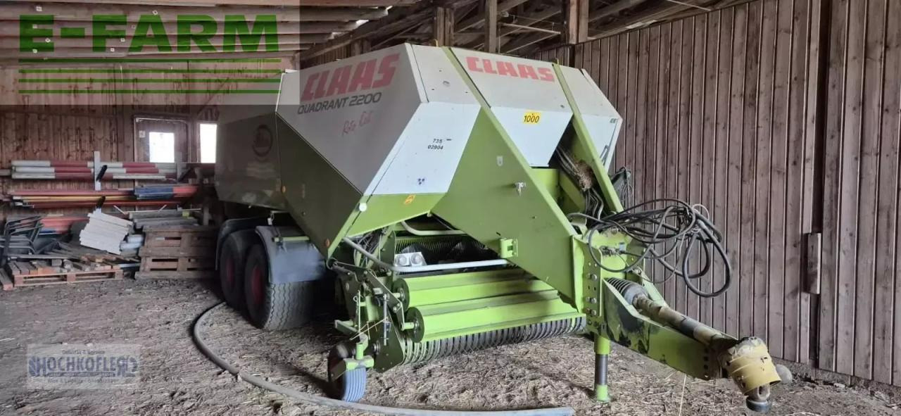CLAAS quadrant 2200 rc - Enfardadeira de fardos quadrados: foto 5 CLAAS quadrant 2200 rc - Enfardadeira de fardos quadrados: foto 5