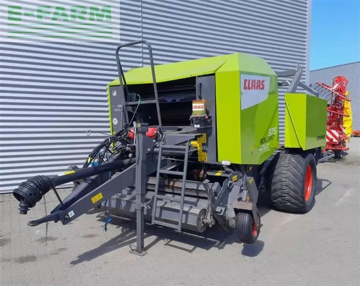CLAAS rollant 375 - uniwrap - Enfardadeira de fardos quadrados: foto 2 CLAAS rollant 375 - uniwrap - Enfardadeira de fardos quadrados: foto 2
