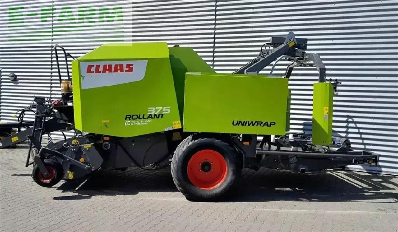 CLAAS rollant 375 - uniwrap - Enfardadeira de fardos quadrados: foto 5 CLAAS rollant 375 - uniwrap - Enfardadeira de fardos quadrados: foto 5