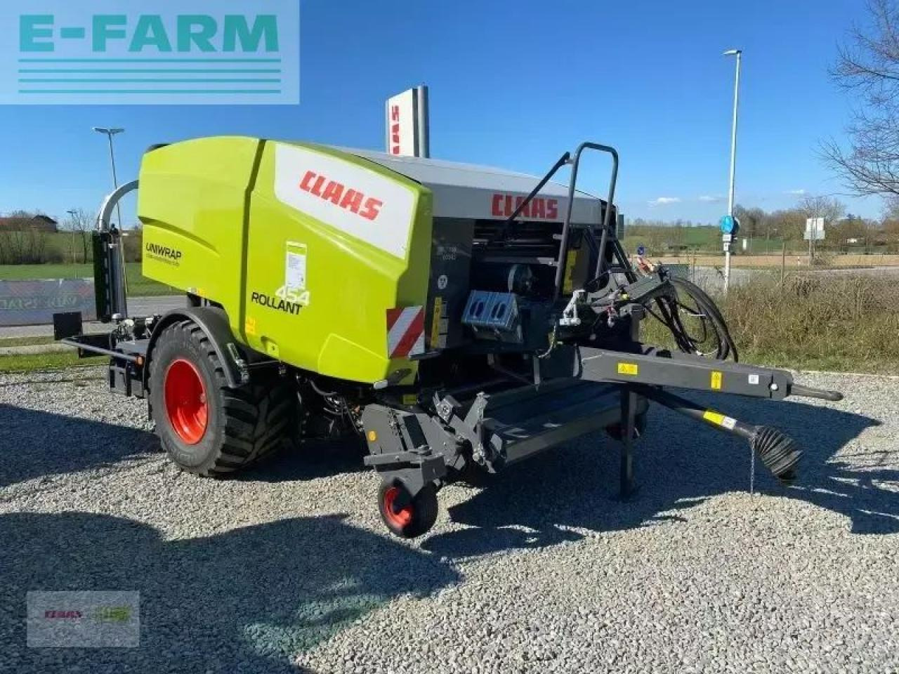 CLAAS rollant 454 rc uniwrap - Enfardadeira de fardos quadrados: foto 1 CLAAS rollant 454 rc uniwrap - Enfardadeira de fardos quadrados: foto 1
