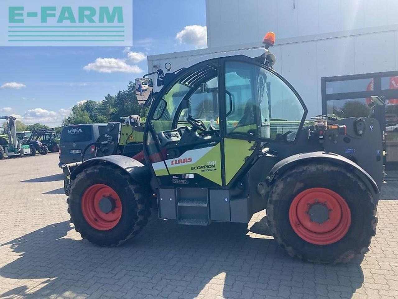 CLAAS scorpion 741 - Empilhador telescópico: foto 3 CLAAS scorpion 741 - Empilhador telescópico: foto 3
