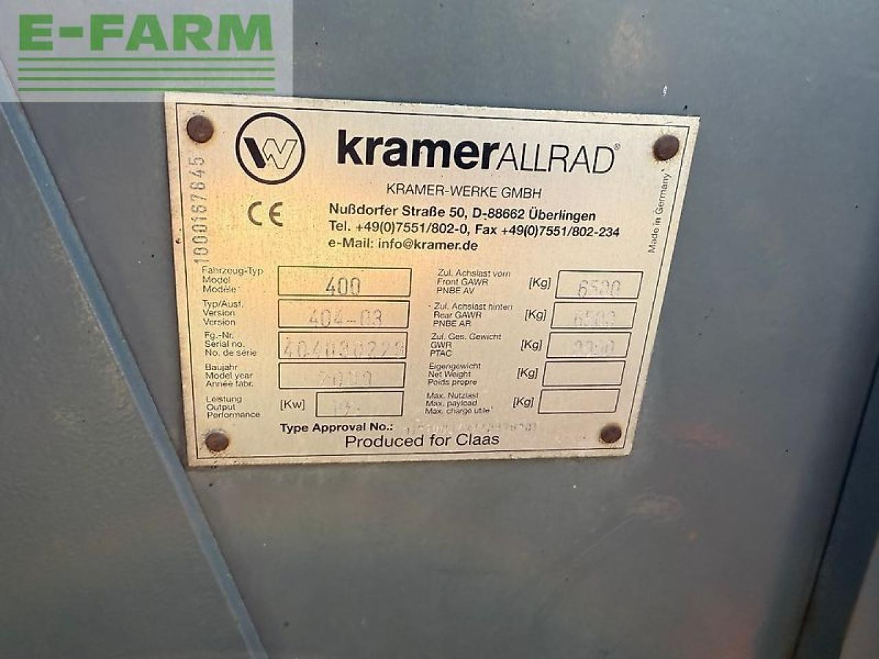 Empilhador telescópico CLAAS scorpion 9040 plus variopower: foto 20