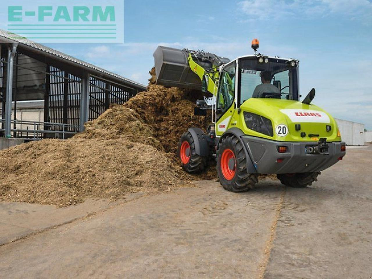 CLAAS torion 535 - Mini escavadeira: foto 2 CLAAS torion 535 - Mini escavadeira: foto 2