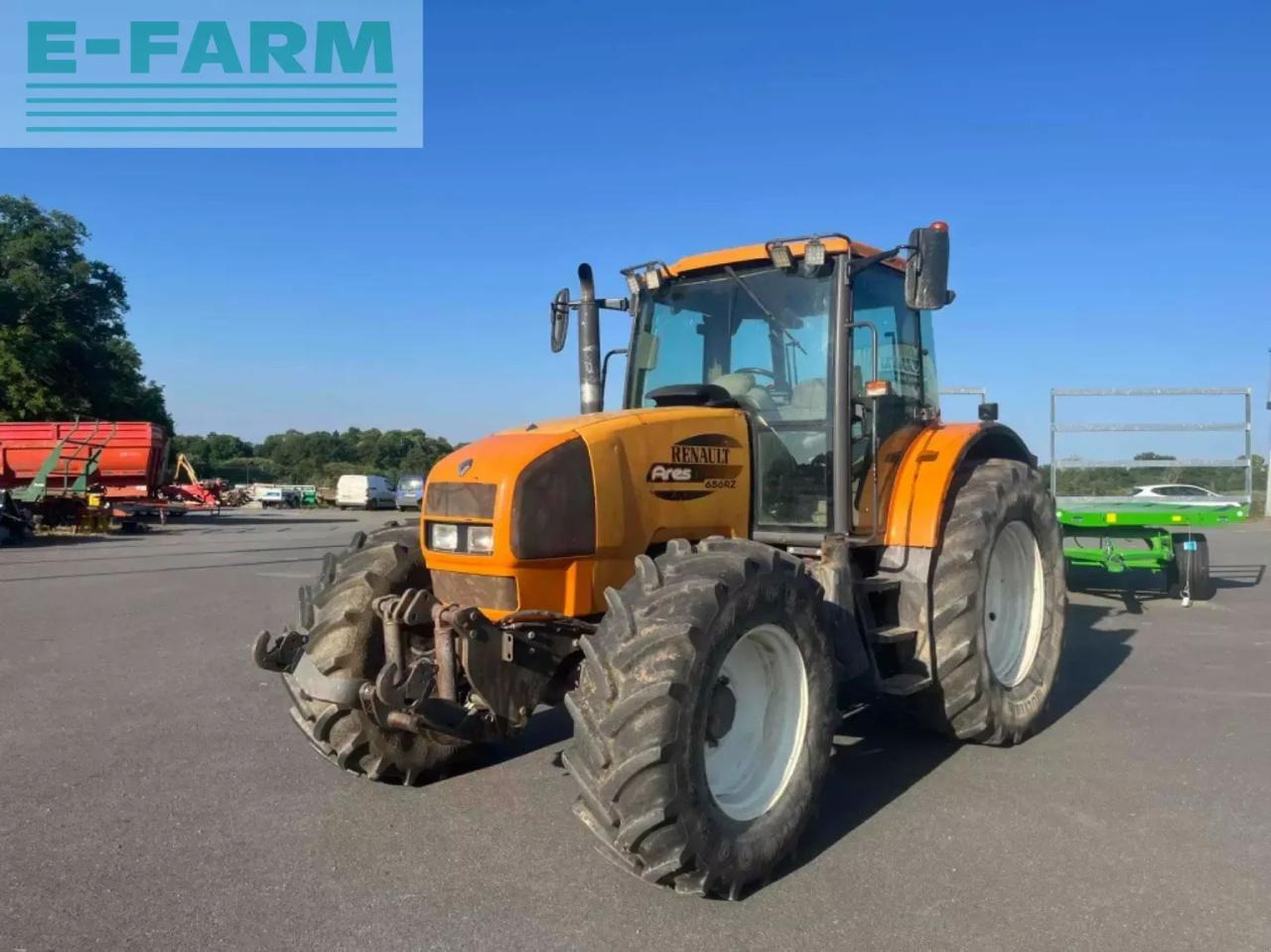 CLAAS tracteur agricole ares 656 rz claas RZ - Trator: foto 1 CLAAS tracteur agricole ares 656 rz claas RZ - Trator: foto 1