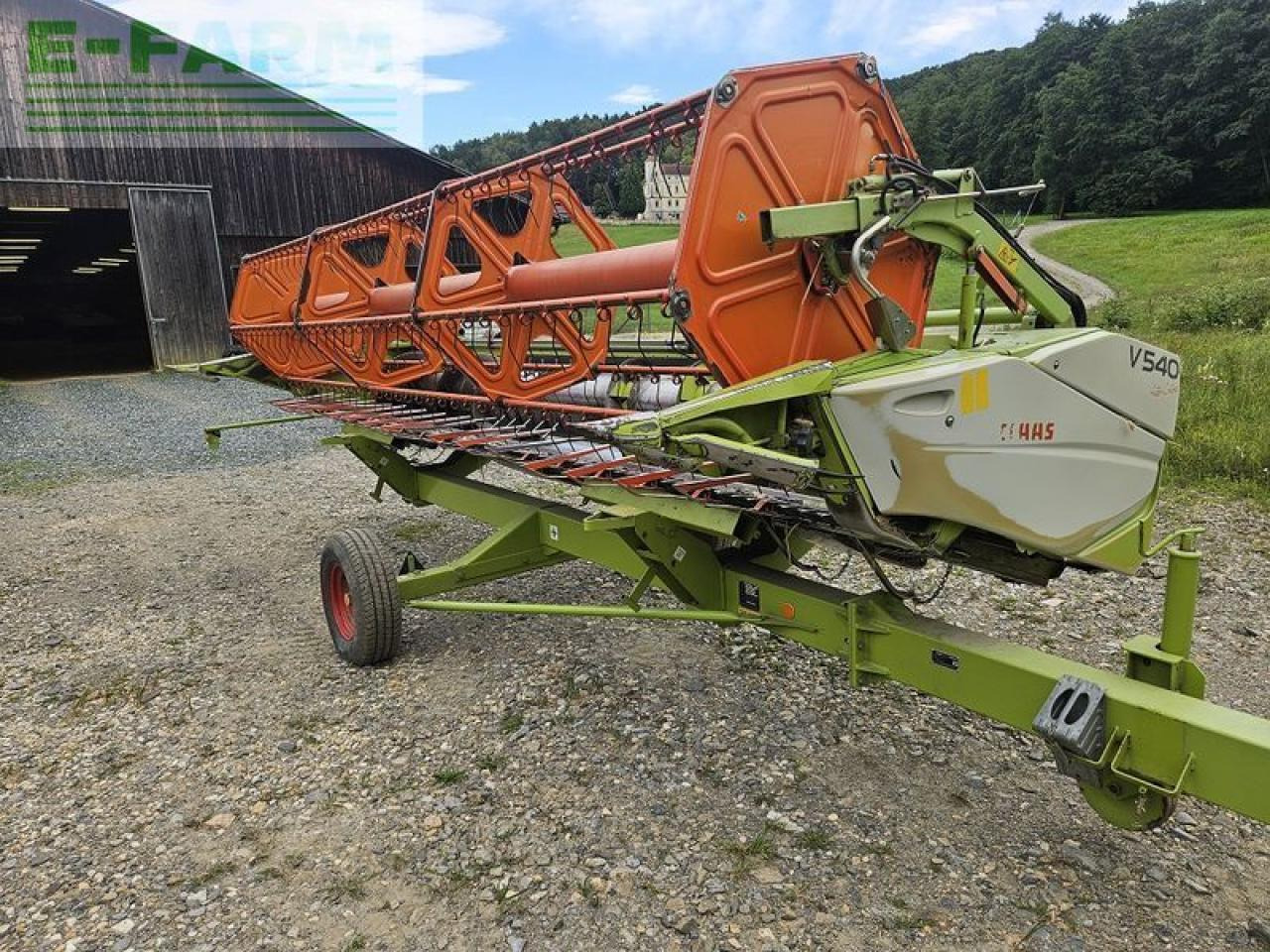 CLAAS v540 vario + transportwagen - Plataforma para colheitadeira: foto 3 CLAAS v540 vario + transportwagen - Plataforma para colheitadeira: foto 3