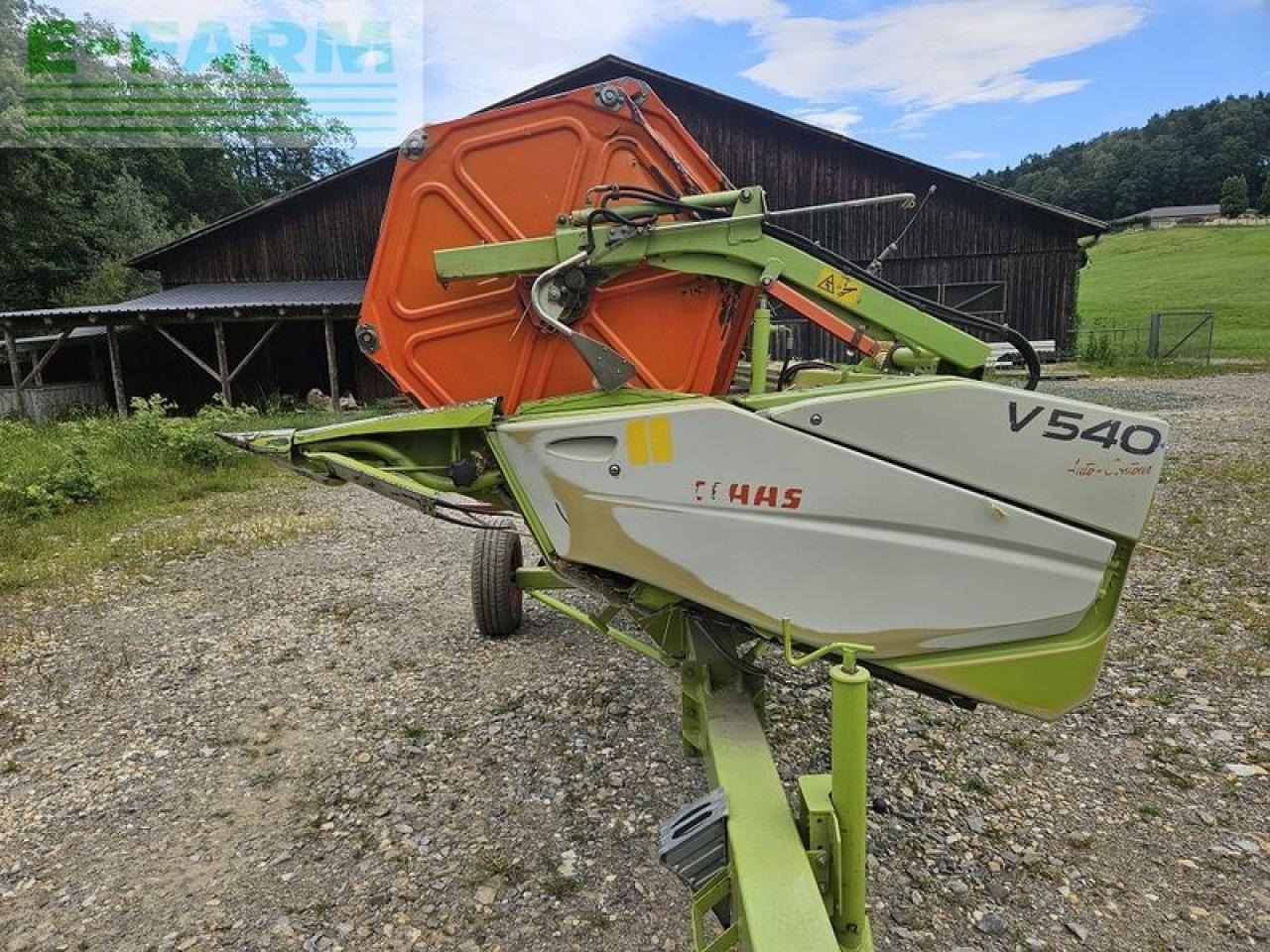 CLAAS v540 vario + transportwagen - Plataforma para colheitadeira: foto 2 CLAAS v540 vario + transportwagen - Plataforma para colheitadeira: foto 2