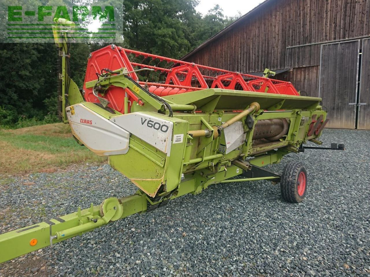 CLAAS v600 vario + raps - Plataforma para colheitadeira: foto 1 CLAAS v600 vario + raps - Plataforma para colheitadeira: foto 1