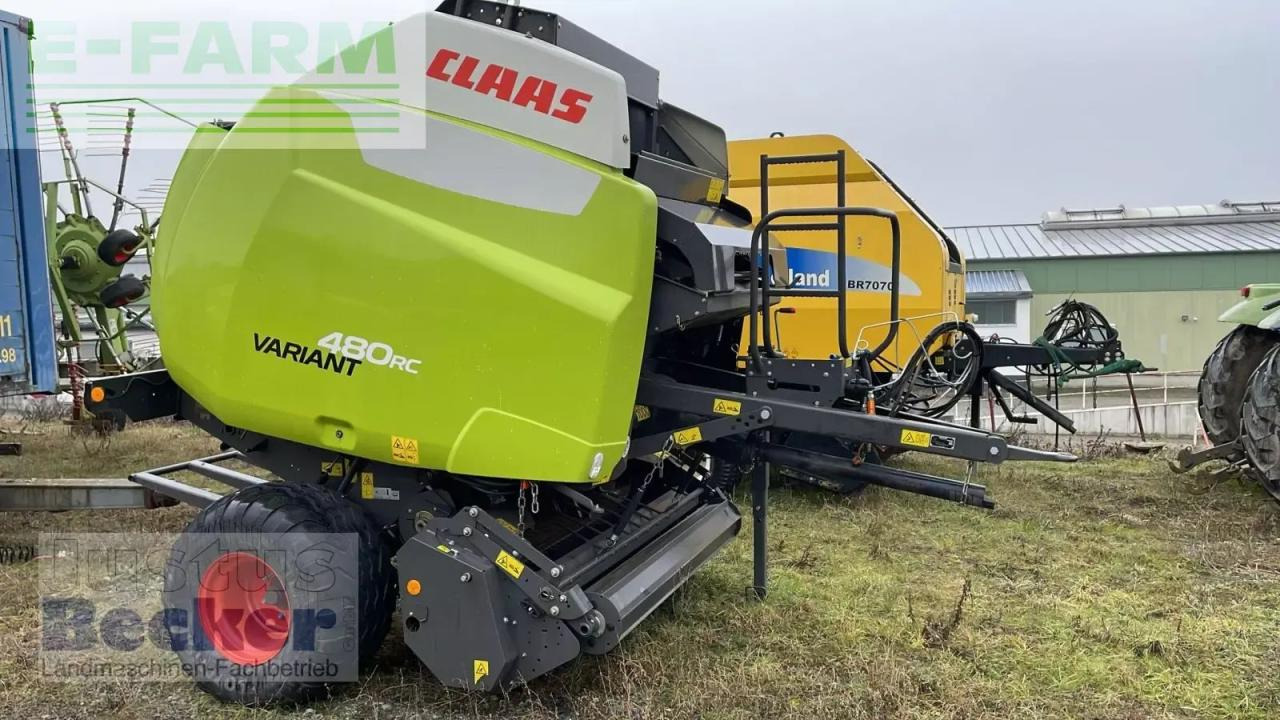 CLAAS variant 480 rc pro - Enfardadeira de fardos quadrados: foto 1 CLAAS variant 480 rc pro - Enfardadeira de fardos quadrados: foto 1