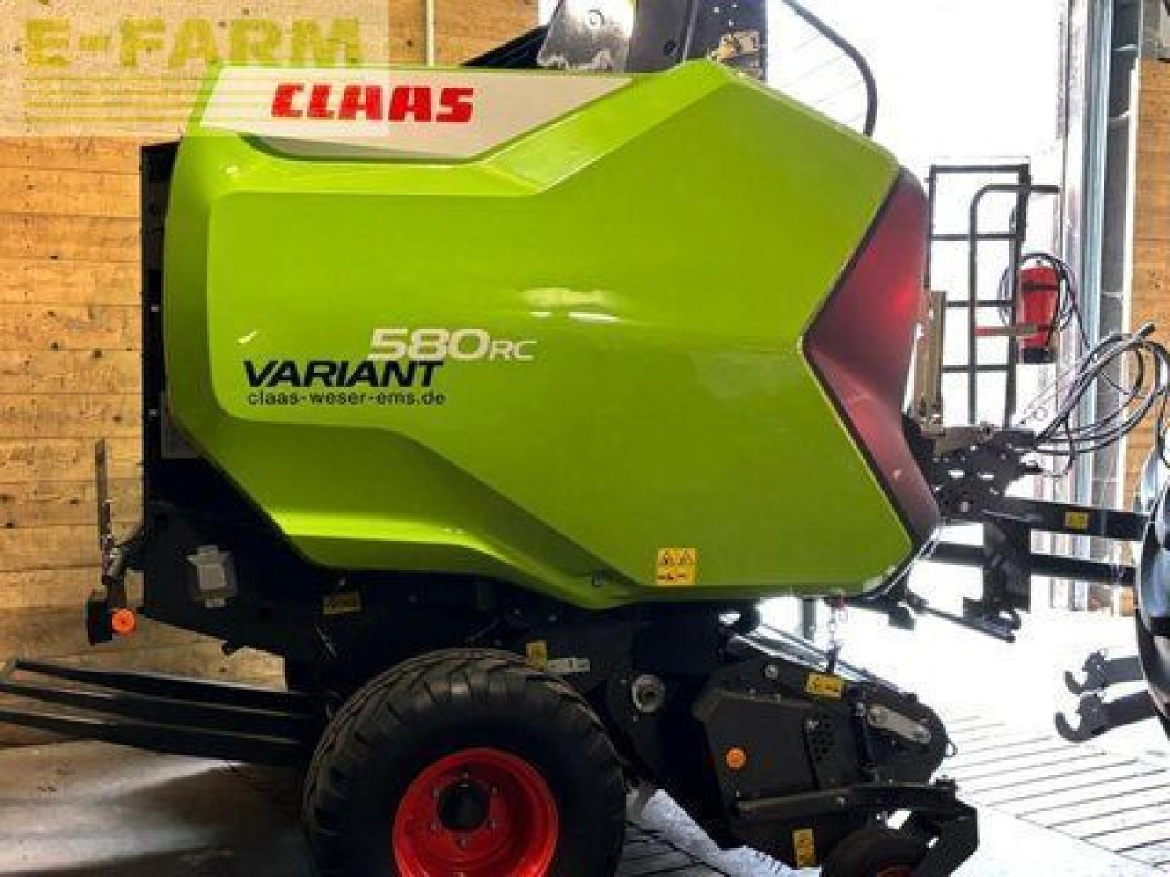 CLAAS variant 580 rc pro, nur 146 ballen ! - Enfardadeira de fardos quadrados: foto 1 CLAAS variant 580 rc pro, nur 146 ballen ! - Enfardadeira de fardos quadrados: foto 1
