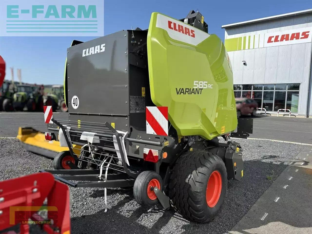CLAAS variant 585 pro - Enfardadeira de fardos quadrados: foto 2 CLAAS variant 585 pro - Enfardadeira de fardos quadrados: foto 2