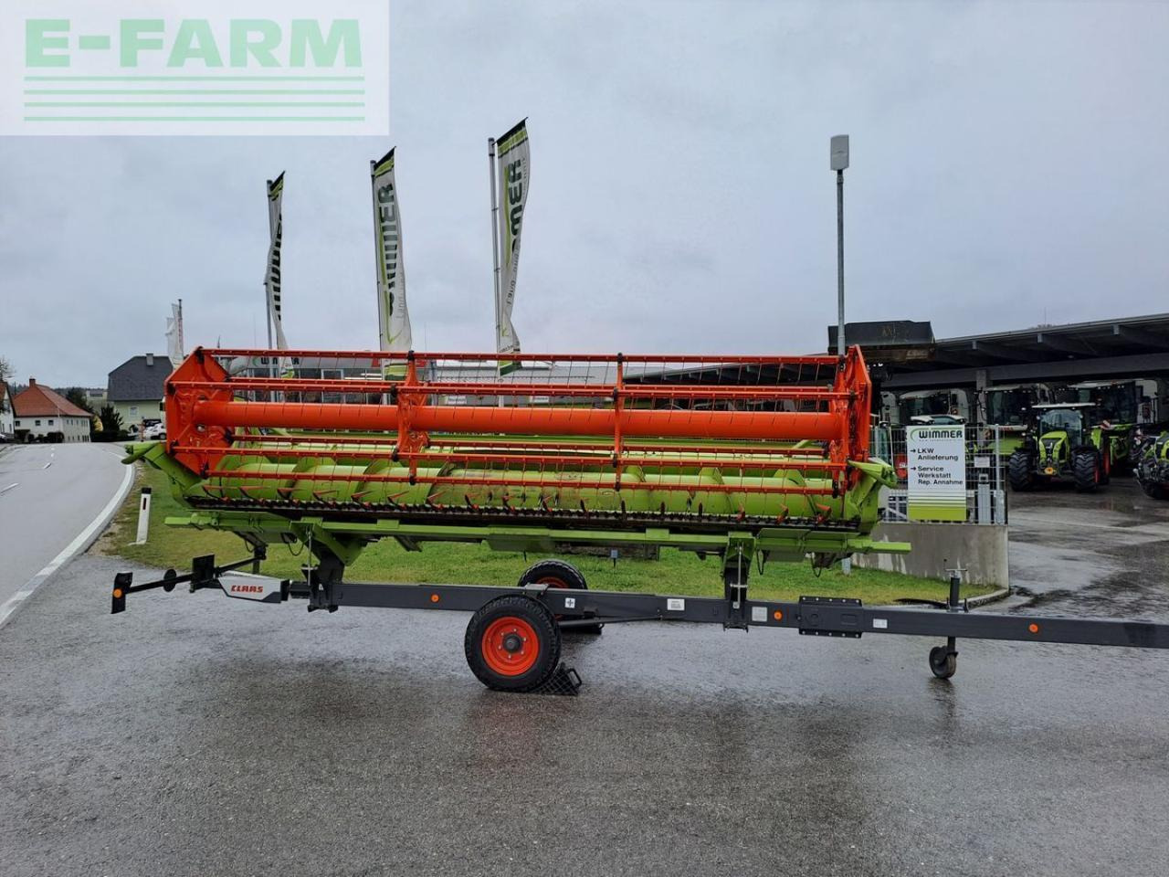 Plataforma para colheitadeira CLAAS vario 560: foto 12