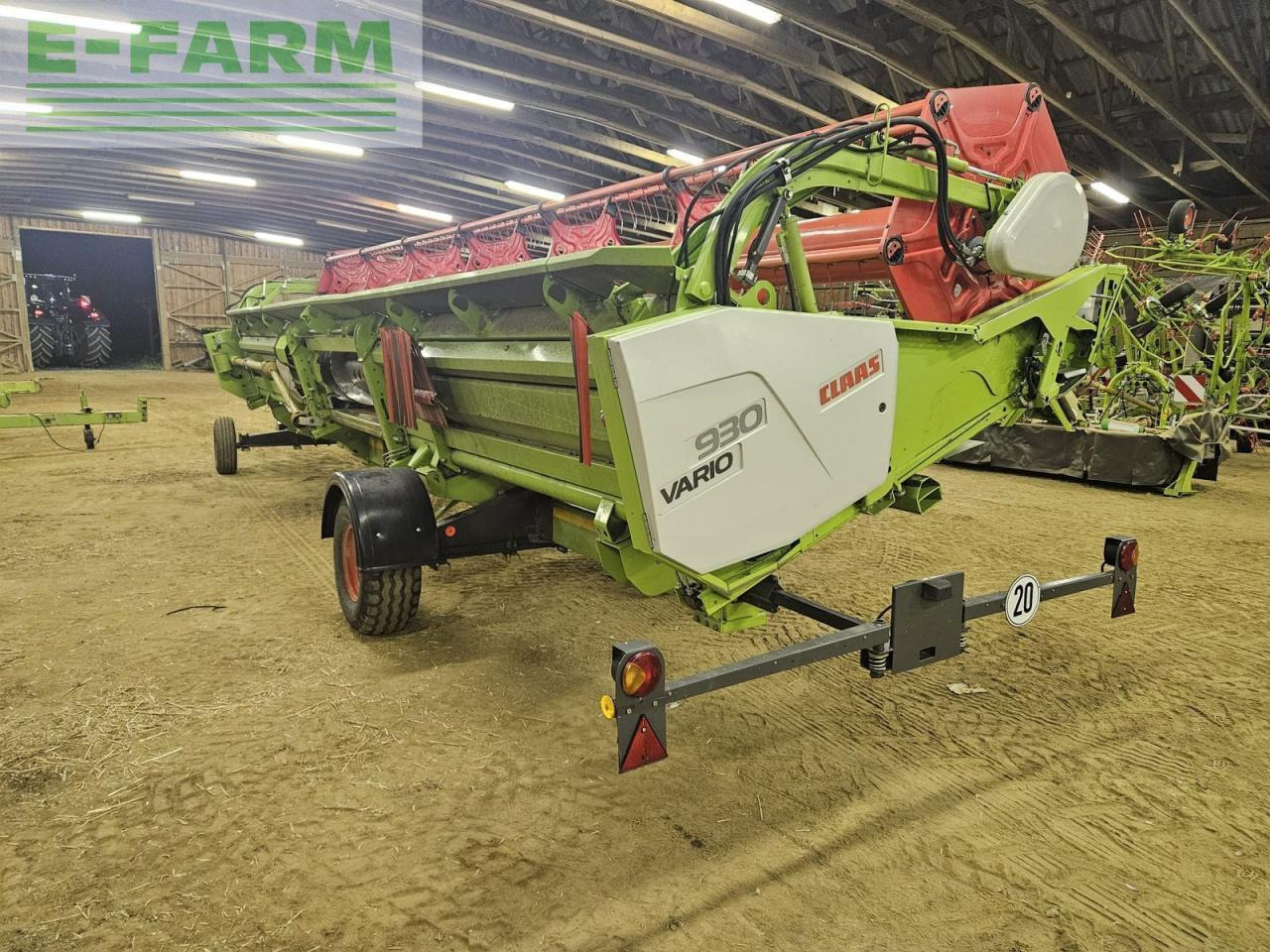CLAAS vario 930 + 2 rapstrenner + transportwagen - Plataforma para colheitadeira: foto 4 CLAAS vario 930 + 2 rapstrenner + transportwagen - Plataforma para colheitadeira: foto 4