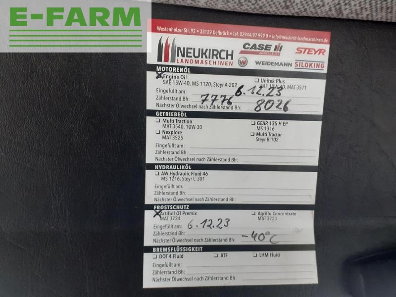 Trator Case-IH cs 78 komfort a: foto 10