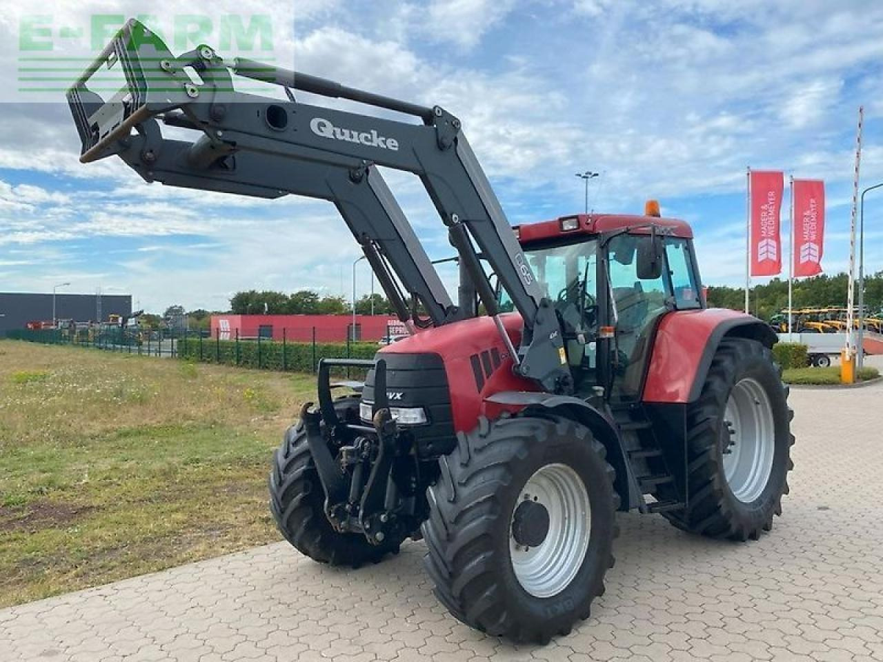 Case-IH cvx 150 mit frontlader - Trator: foto 1 Case-IH cvx 150 mit frontlader - Trator: foto 1