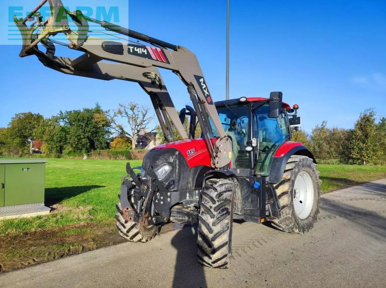 Case-IH maxxum 115 - Trator: foto 1 Case-IH maxxum 115 - Trator: foto 1