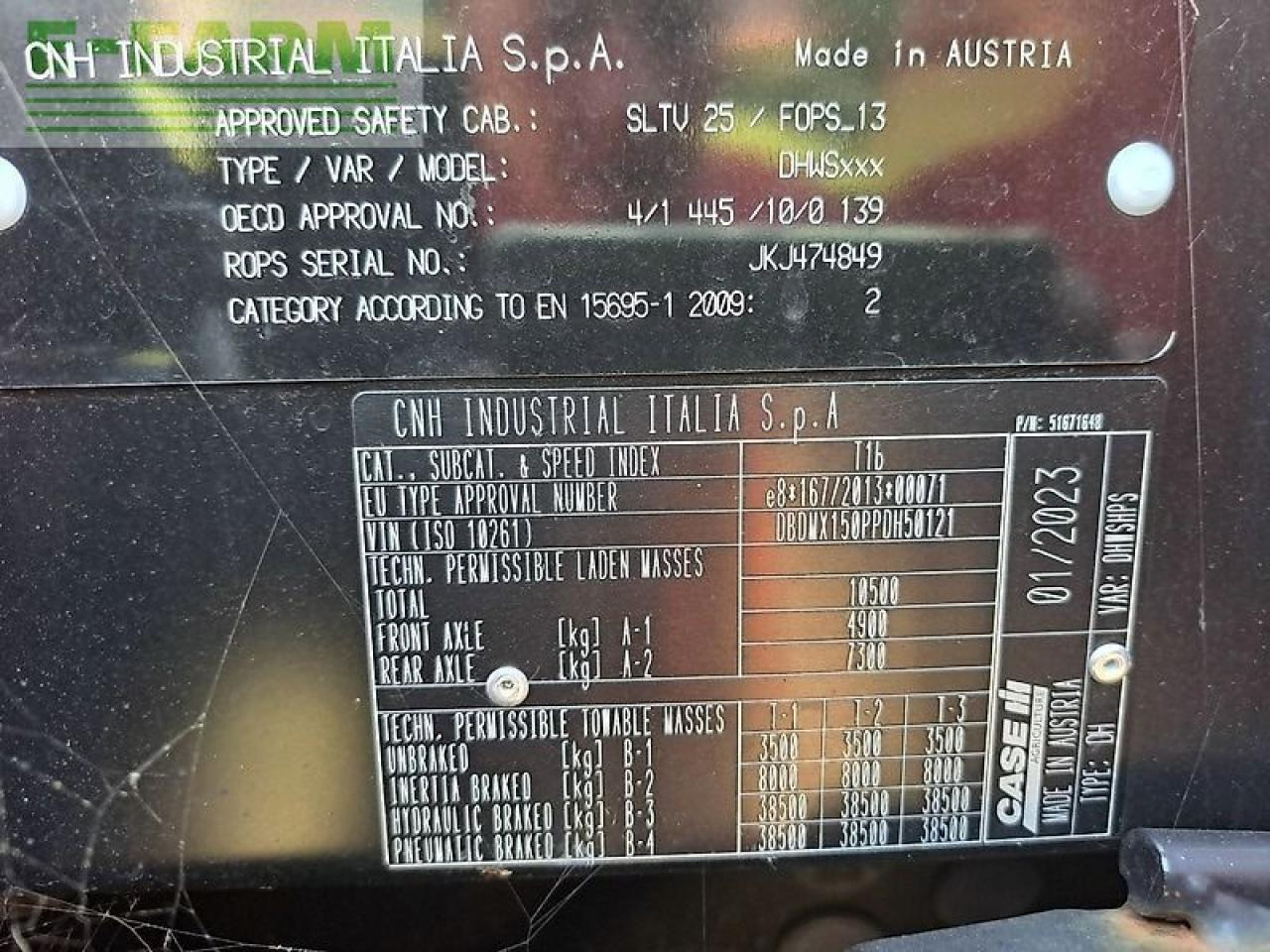 Case-IH maxxum 150 mc MC - Trator: foto 4 Case-IH maxxum 150 mc MC - Trator: foto 4