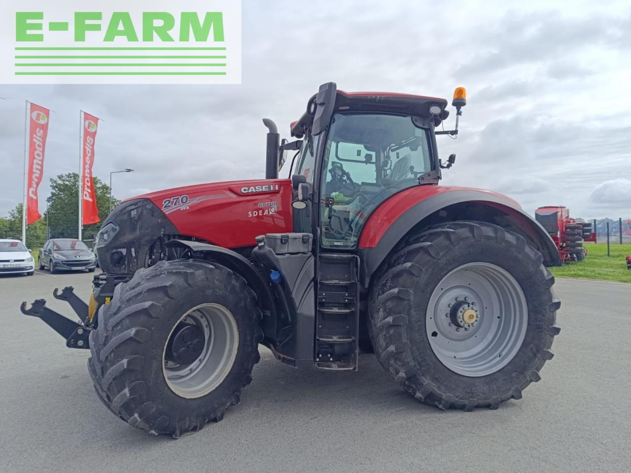 Case-IH optum 270 cvx CVX - Trator: foto 2 Case-IH optum 270 cvx CVX - Trator: foto 2