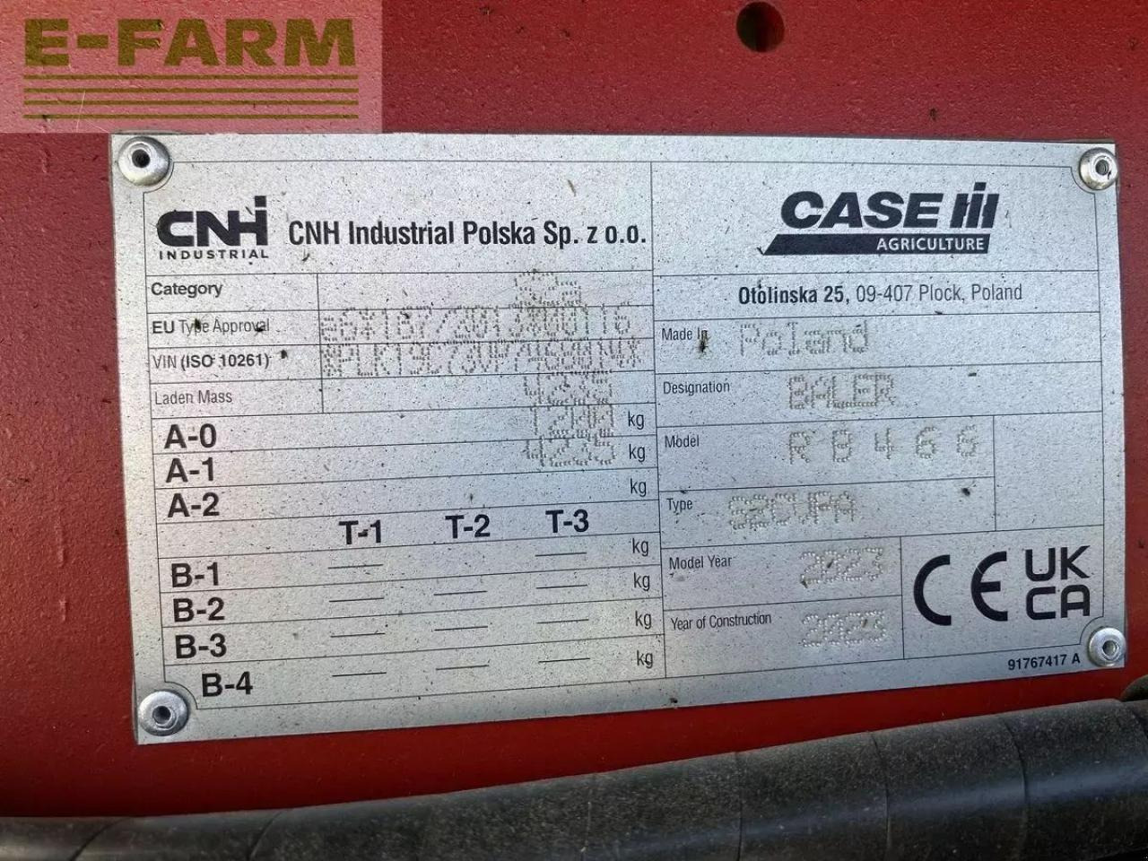 Case-IH rb 466 hd pro cutter 25 k - Enfardadeira de fardos quadrados: foto 5 Case-IH rb 466 hd pro cutter 25 k - Enfardadeira de fardos quadrados: foto 5