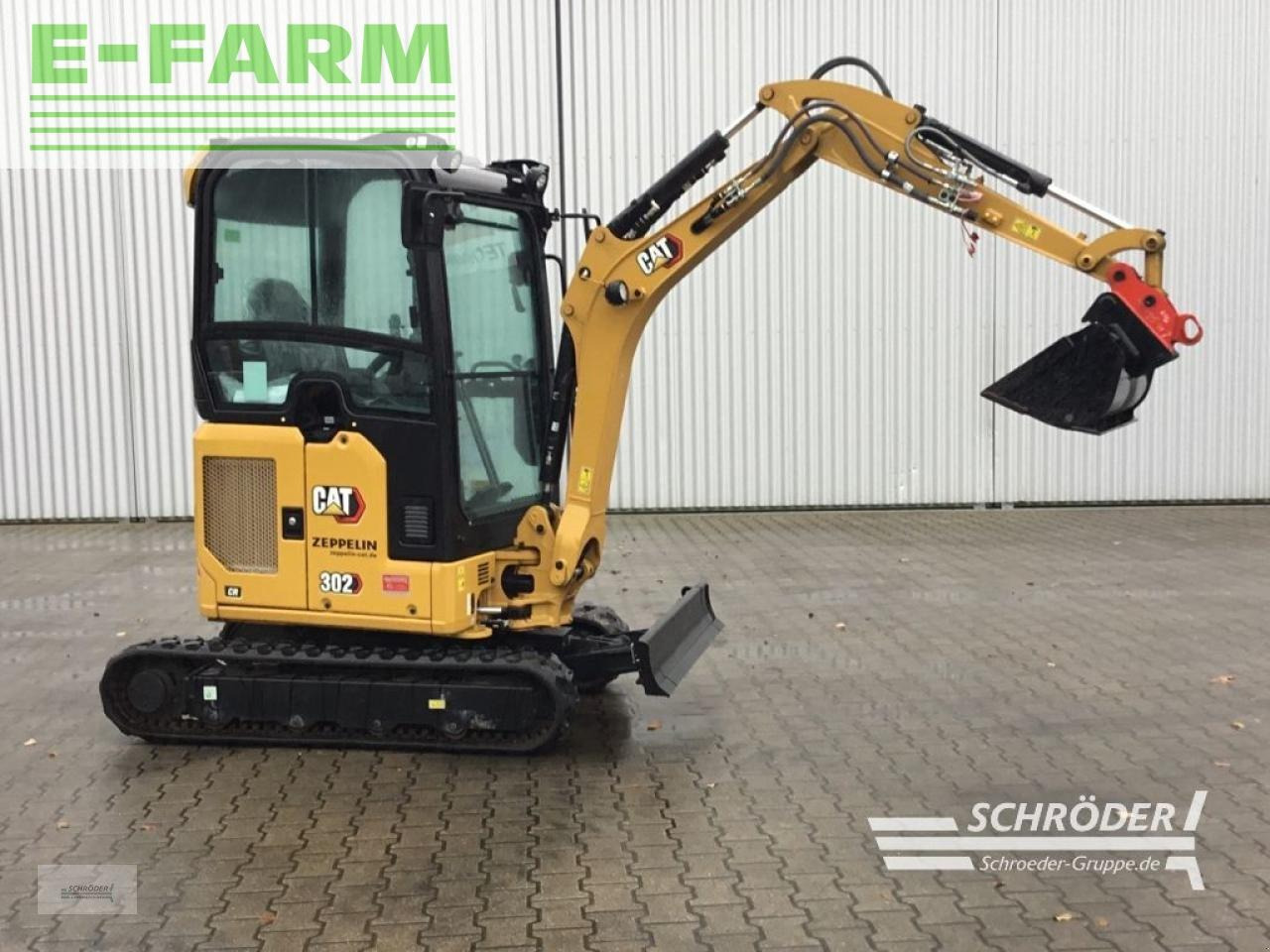 Caterpillar 302 cr - Mini escavadeira: foto 1 Caterpillar 302 cr - Mini escavadeira: foto 1