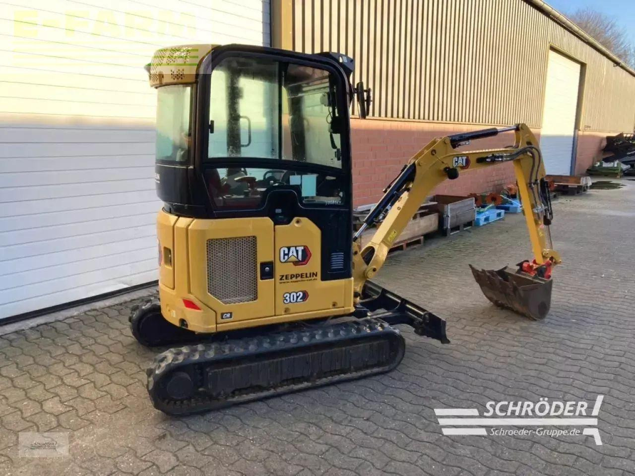 Caterpillar 302 cr inkl. tieflöffel - Mini escavadeira: foto 2 Caterpillar 302 cr inkl. tieflöffel - Mini escavadeira: foto 2