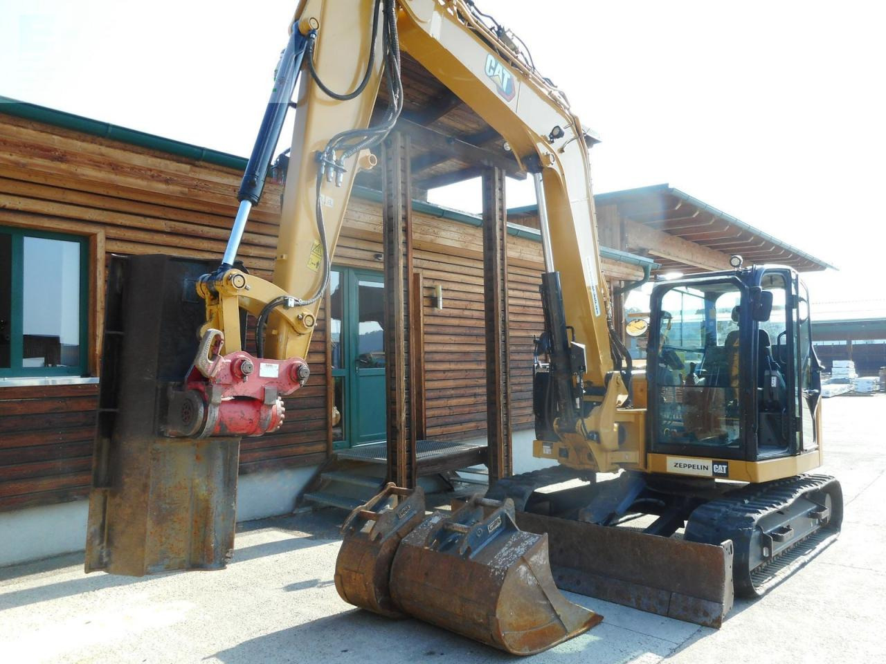 Escavadora de rastos Caterpillar 308cr ( 9t ) powertilt + hydr. sw: foto 14
