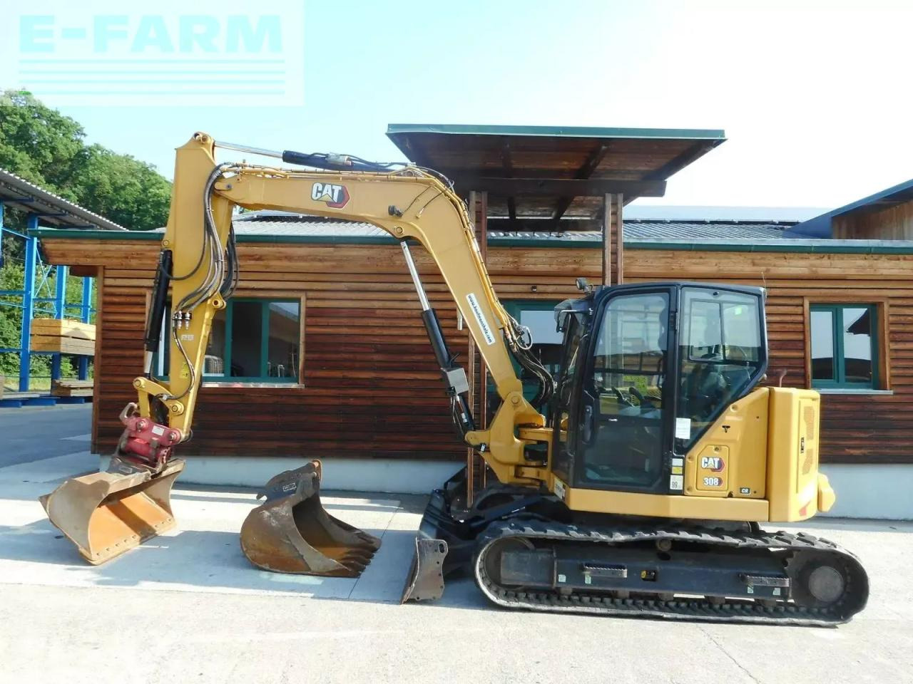 Caterpillar 308cr ( 9t ) powertilt + hydr. sw - Mini escavadeira: foto 1 Caterpillar 308cr ( 9t ) powertilt + hydr. sw - Mini escavadeira: foto 1