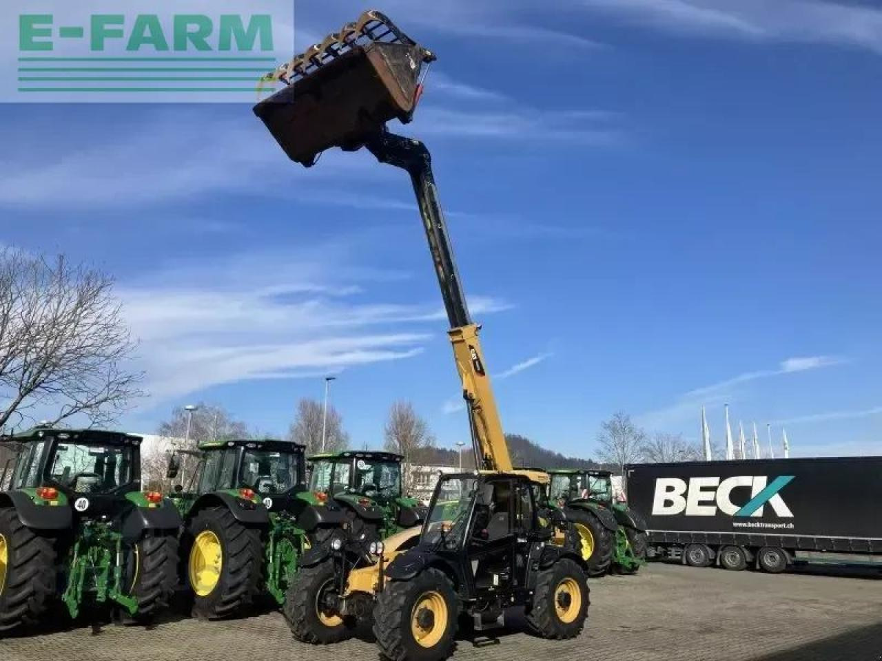 Caterpillar th 407 - Empilhador telescópico: foto 1 Caterpillar th 407 - Empilhador telescópico: foto 1